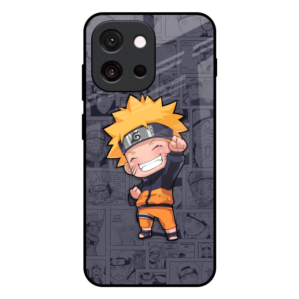 Orange Chubby OnePlus 13T 5G Glass Back Cover Online