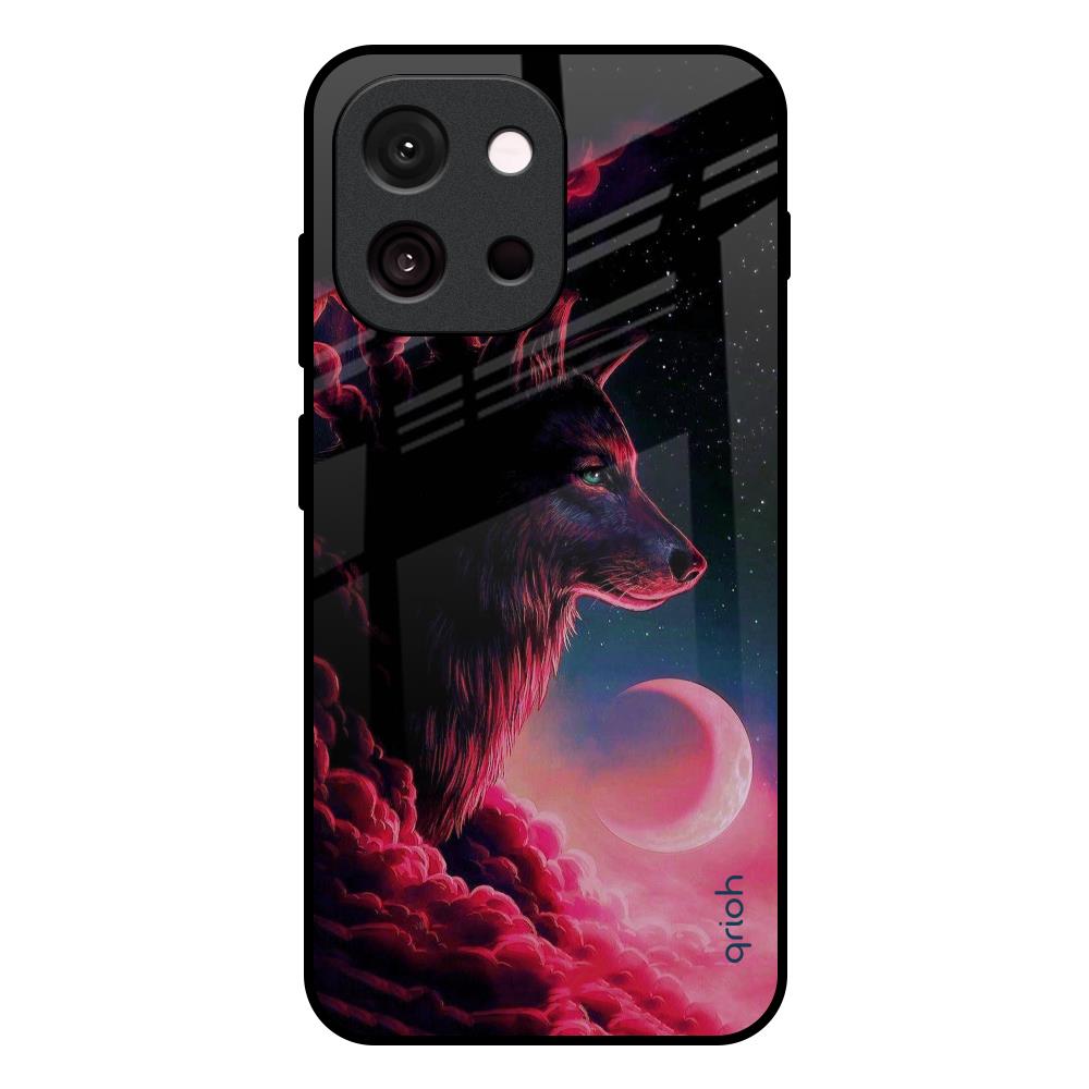 Moon Wolf OnePlus 13T 5G Glass Back Cover Online