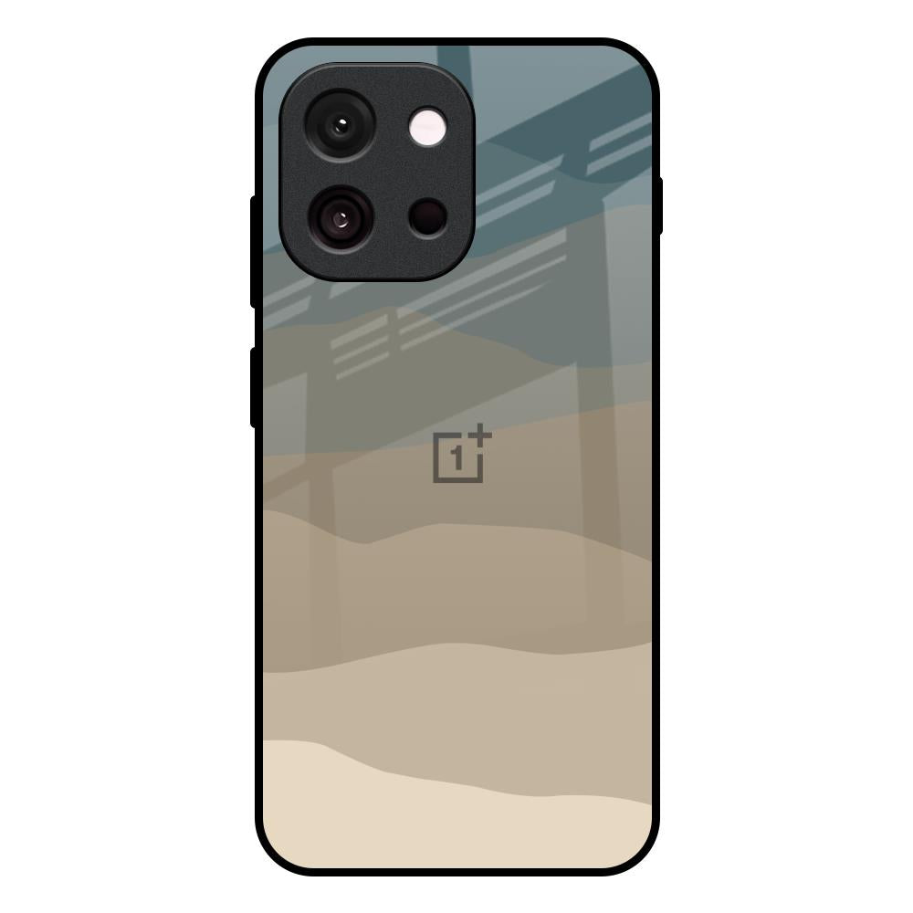 Abstract Mountain Pattern OnePlus 13T 5G Glass Back Cover Online
