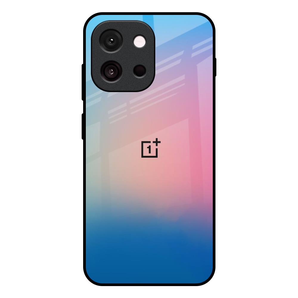 Blue & Pink Ombre OnePlus 13T 5G Glass Back Cover Online