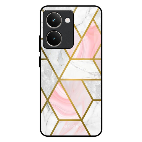 Geometrical Marble Realme P3 Ultra 5G Glass Back Cover Online