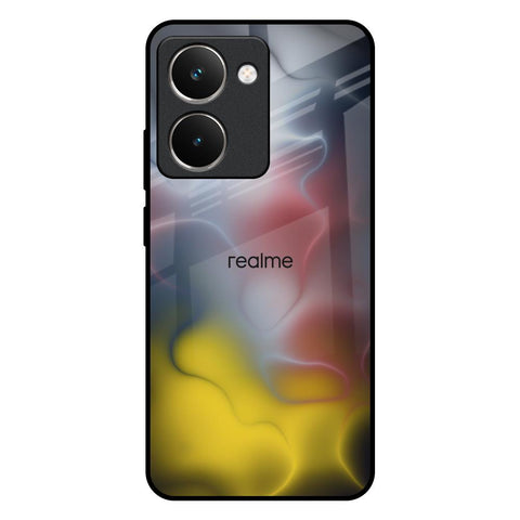 Colorful Smoke Realme P3 Ultra 5G Glass Back Cover Online