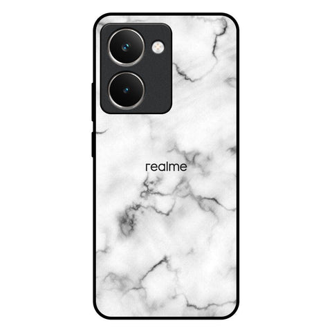 Satin White Marble Realme P3 Ultra 5G Glass Back Cover Online