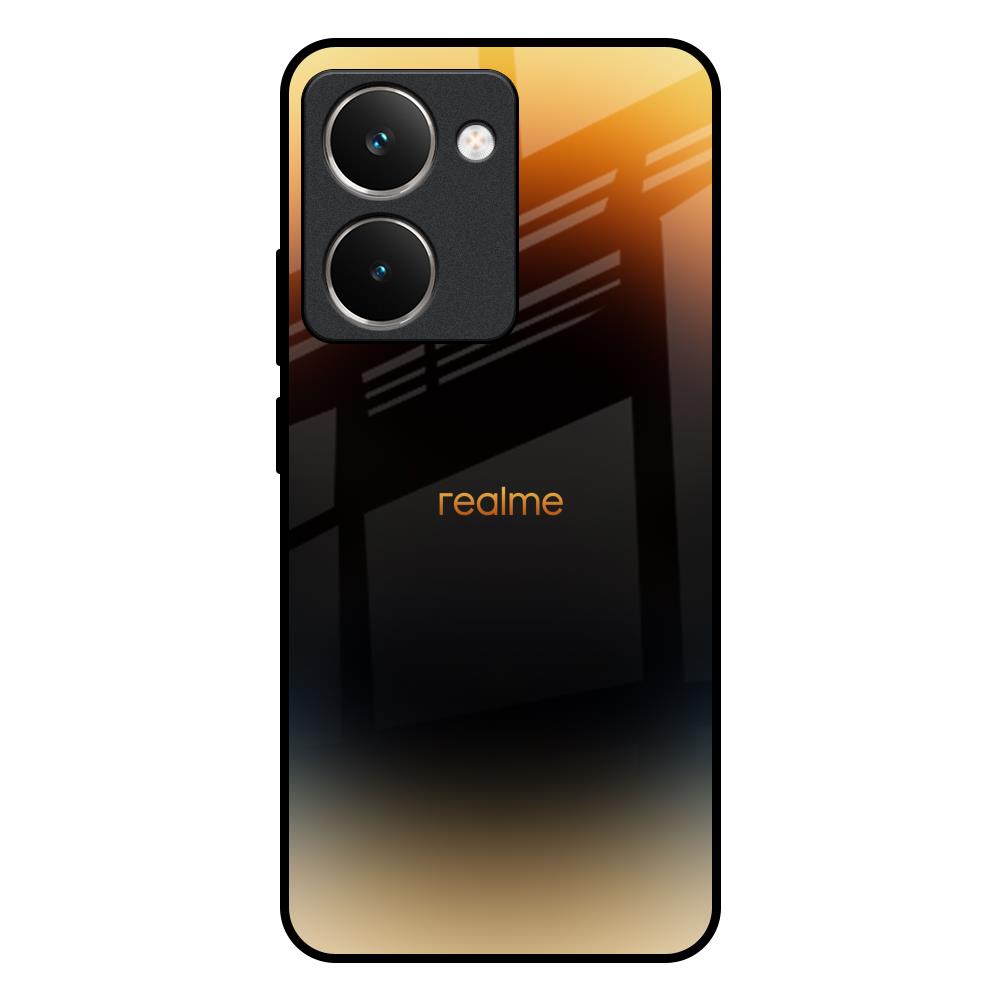 Grainy Yellow Realme P3 Ultra 5G Glass Back Cover Online