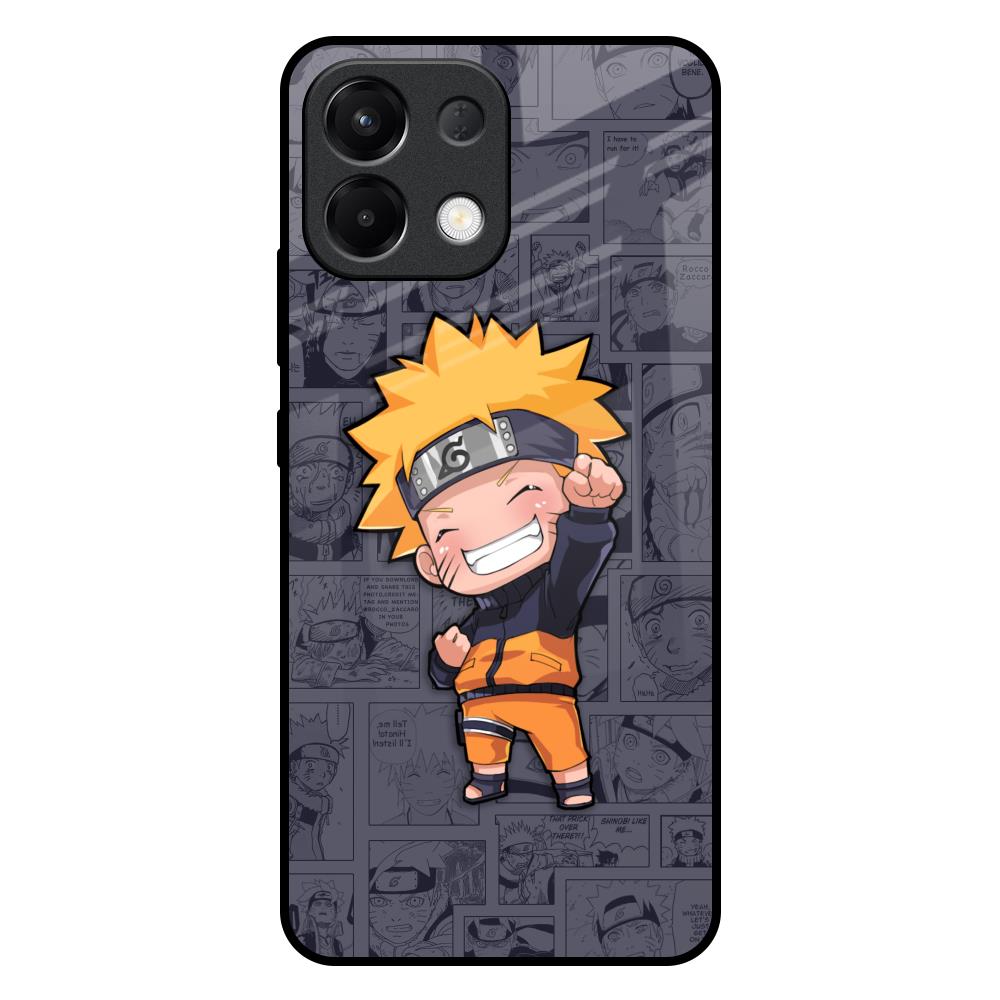 Orange Chubby Oppo K13 5G Glass Back Cover Online