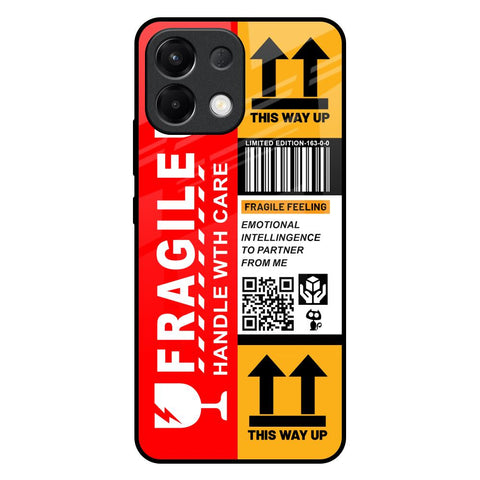 Handle With Care Oppo K13 5G Glass Back Cover Online