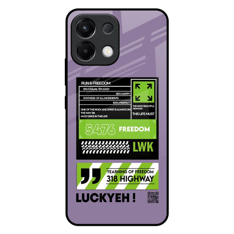 Run & Freedom Oppo K13 5G Glass Back Cover Online
