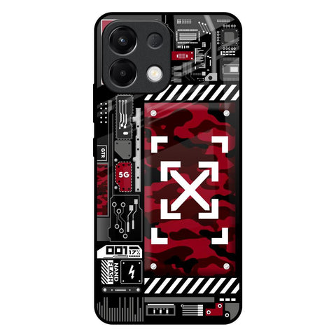Technology Art Oppo K13 5G Glass Back Cover Online