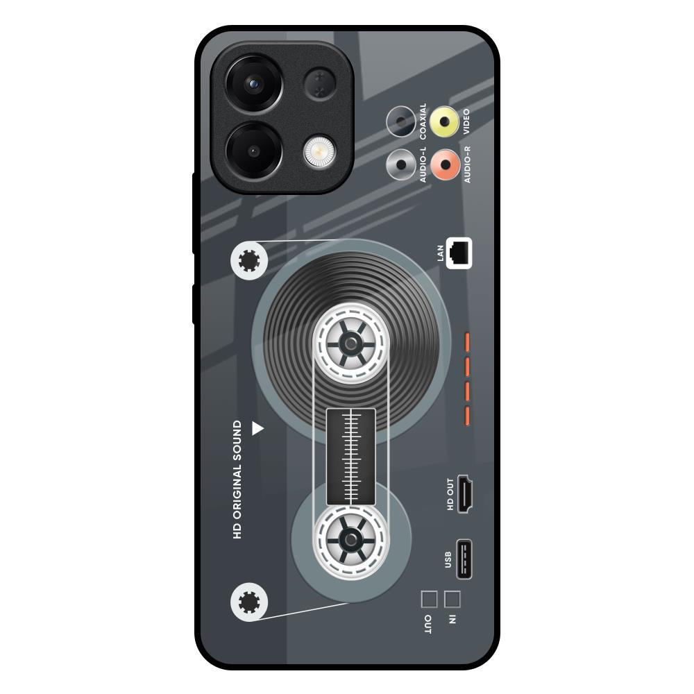 Retro Recorder Oppo K13 5G Glass Back Cover Online