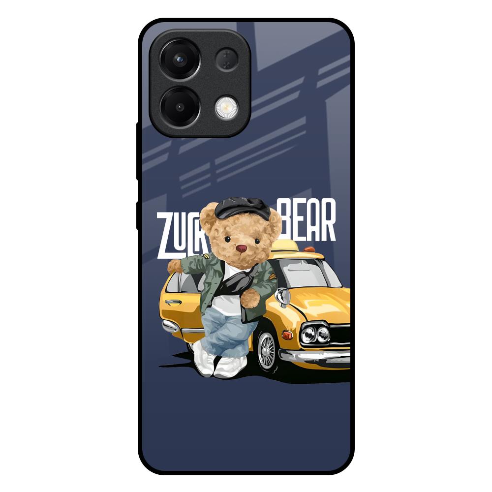 Adventurous Bear Oppo K13 5G Glass Back Cover Online