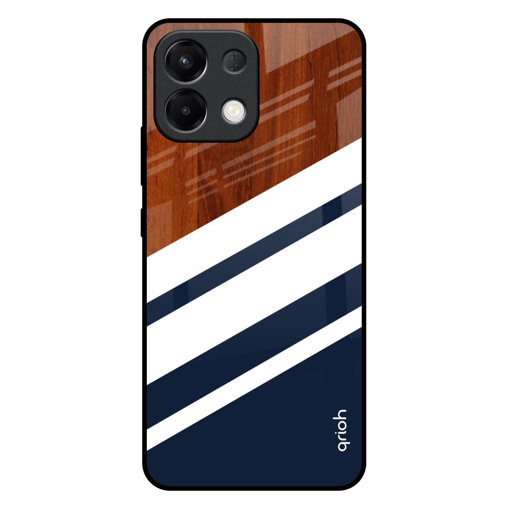 Bold Stripes Oppo K13 5G Glass Back Cover Online
