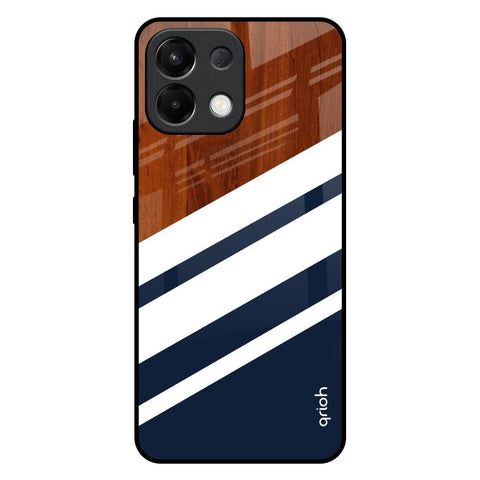Bold Stripes Oppo K13 5G Glass Back Cover Online