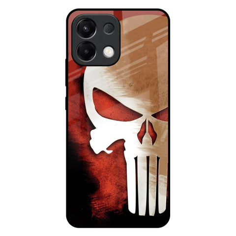 Red Skull Oppo K13 5G Glass Back Cover Online