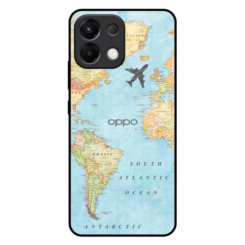 Fly Around The World Oppo K13 5G Glass Back Cover Online