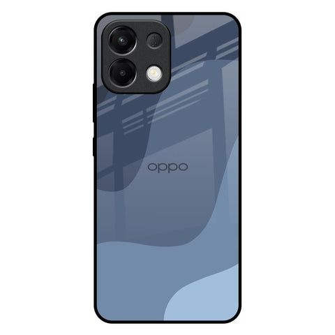 Navy Blue Ombre Oppo K13 5G Glass Back Cover Online