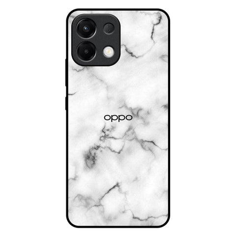 Satin White Marble Oppo K13 5G Glass Back Cover Online