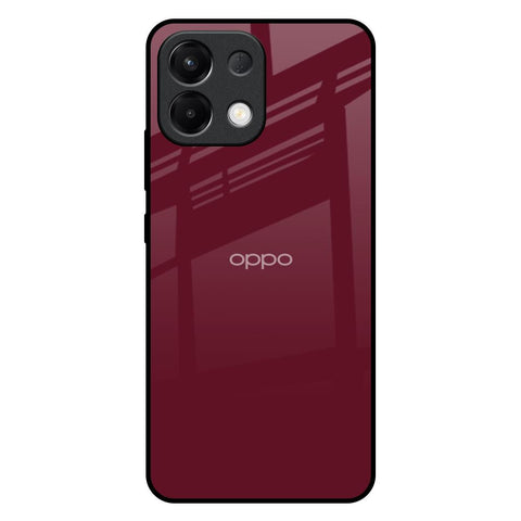 Classic Burgundy Oppo K13 5G Glass Back Cover Online