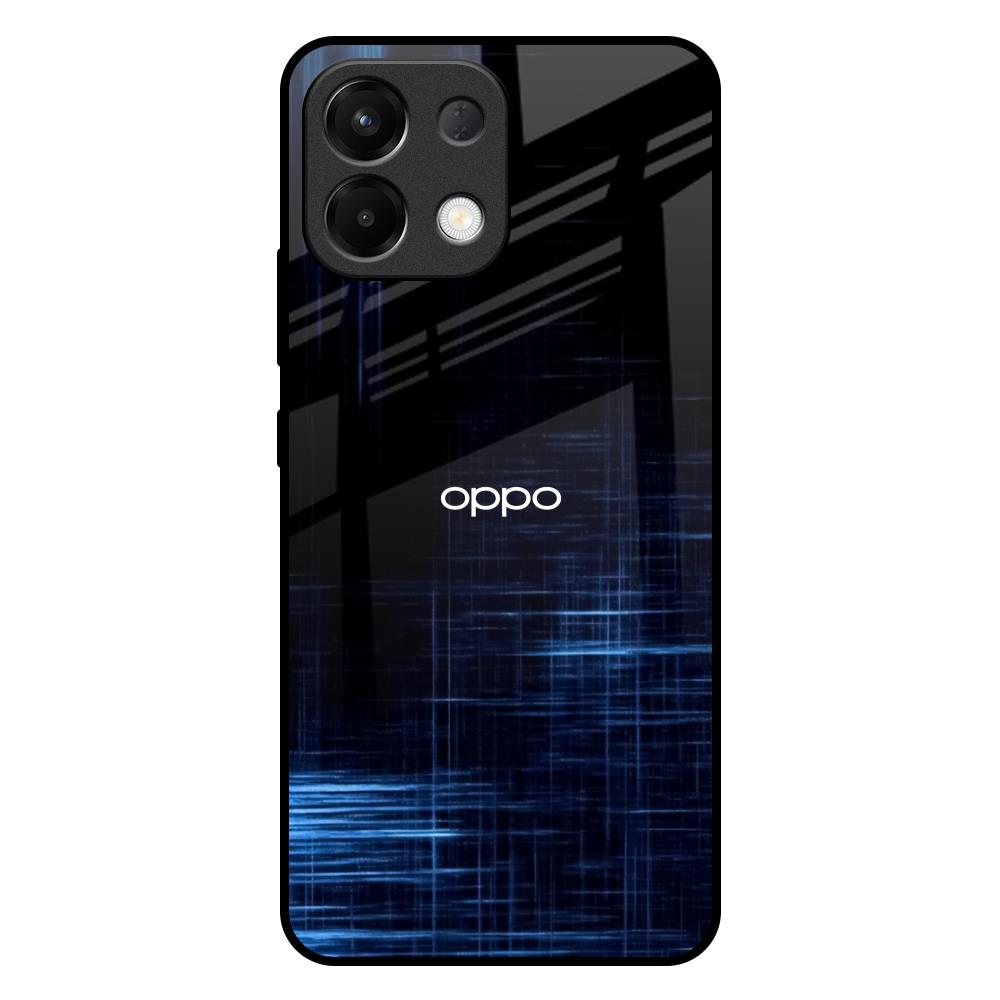 Blue Scratch Oppo K13 5G Glass Back Cover Online