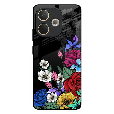 Rose Flower Bunch Art Oppo A5 Pro 5G Glass Back Cover Online