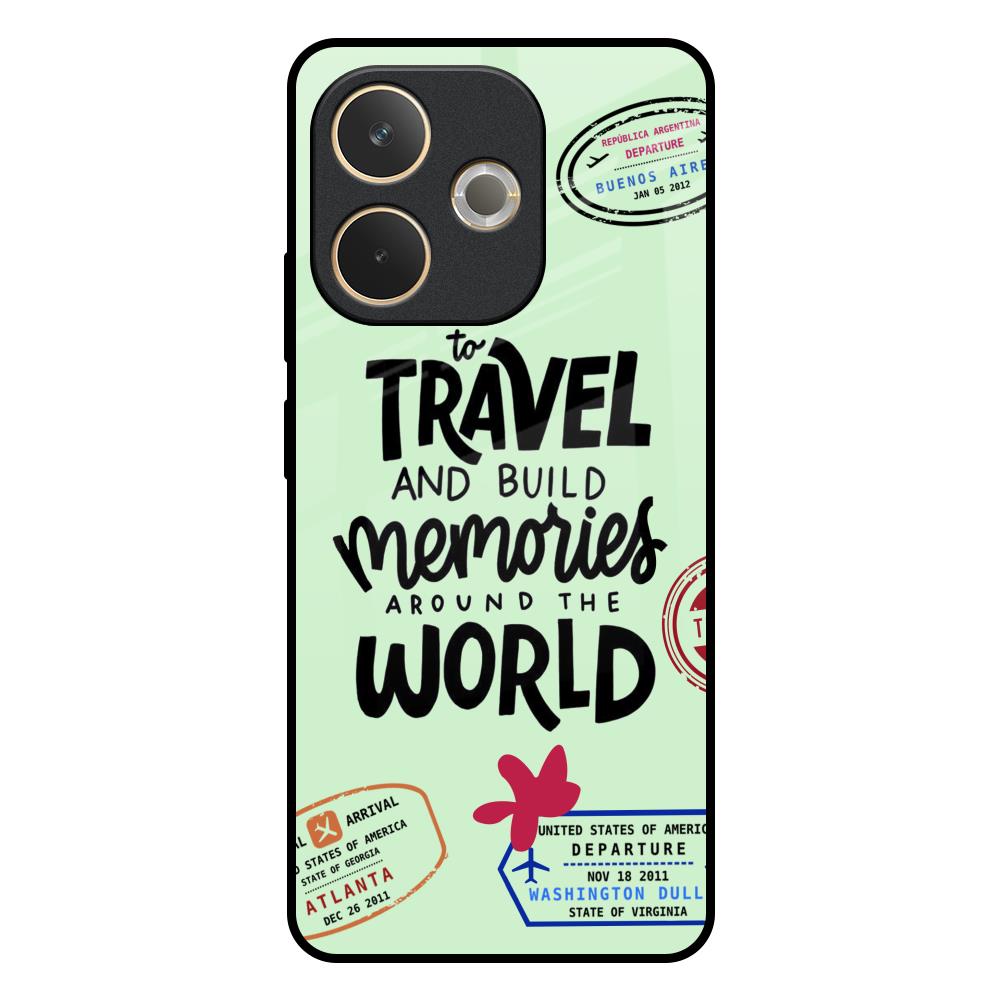 Travel Stamps Oppo A5 Pro 5G Glass Back Cover Online