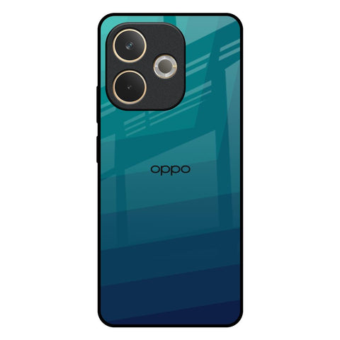 Green Triangle Pattern Oppo A5 Pro 5G Glass Back Cover Online