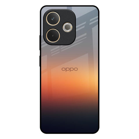 Aesthetic Orange Oppo A5 Pro 5G Glass Back Cover Online