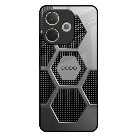 Hexagon Style Oppo A5 Pro 5G Glass Back Cover Online