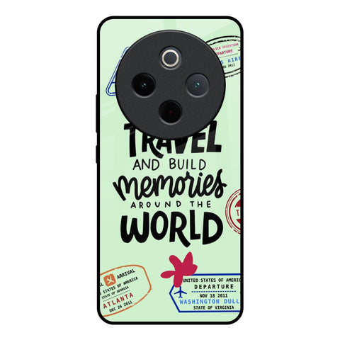 Travel Stamps Vivo T4 5G Glass Back Cover Online