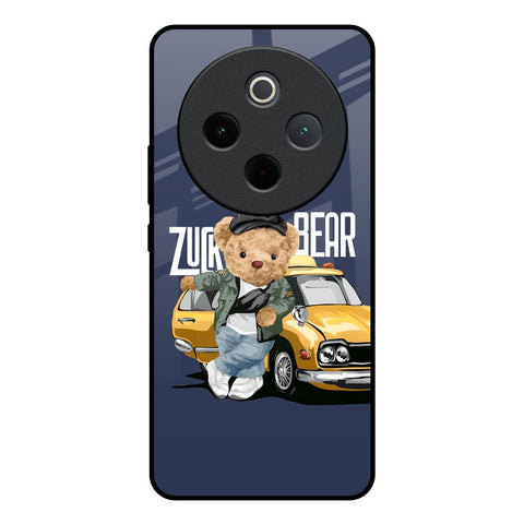 Adventurous Bear Vivo T4 5G Glass Back Cover Online
