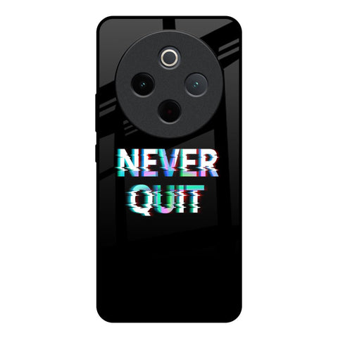 Never Quit Vivo T4 5G Glass Back Cover Online
