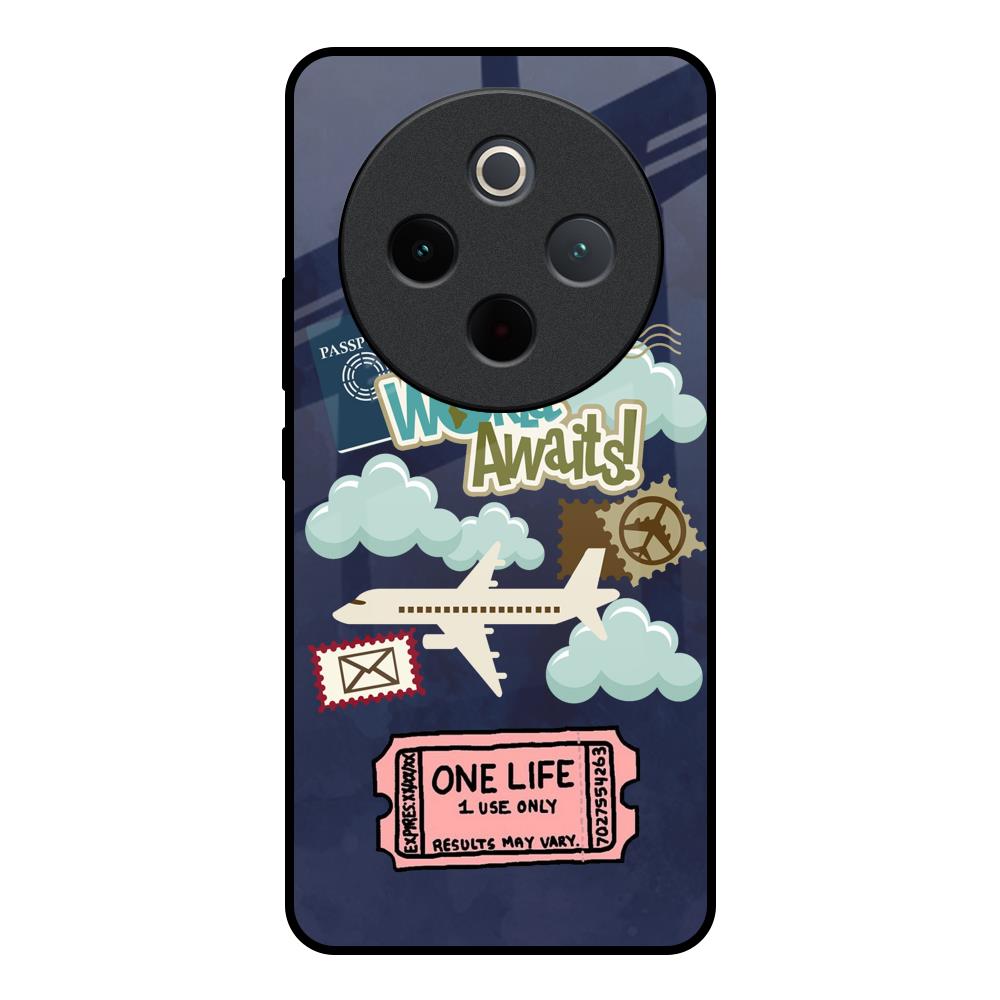 Tour The World Vivo T4 5G Glass Back Cover Online