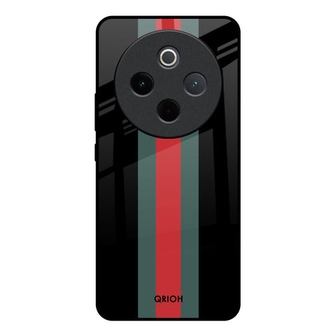 Vertical Stripes Vivo T4 5G Glass Back Cover Online