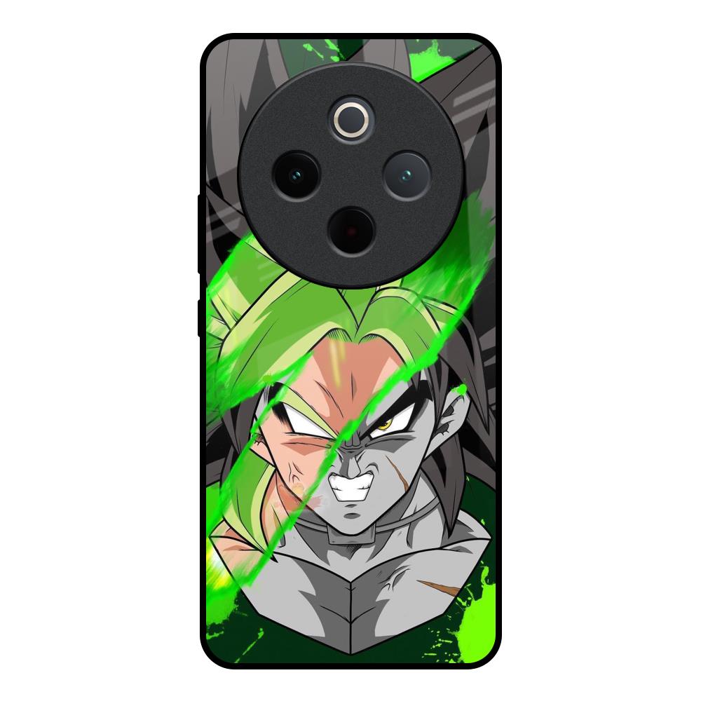 Anime Green Splash Vivo T4 5G Glass Back Cover Online