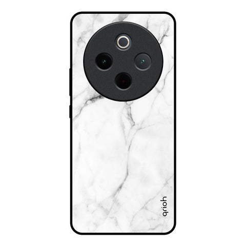 Modern White Marble Vivo T4 5G Glass Back Cover Online