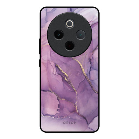 Purple Gold Marble Vivo T4 5G Glass Back Cover Online