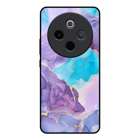 Alcohol ink Marble Vivo T4 5G Glass Back Cover Online
