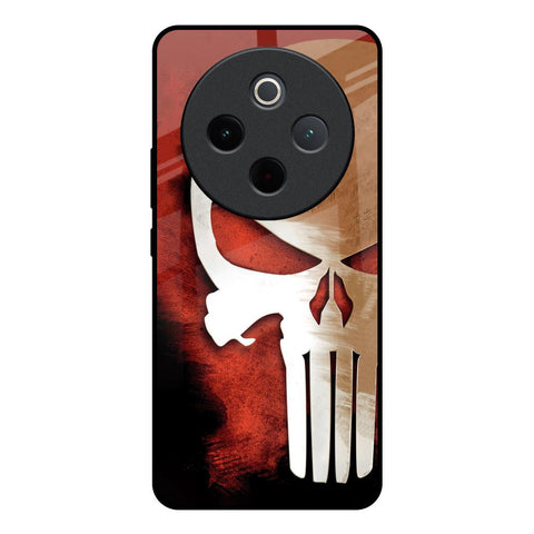 Red Skull Vivo T4 5G Glass Back Cover Online