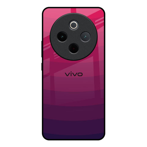 Wavy Pink Pattern Vivo T4 5G Glass Back Cover Online