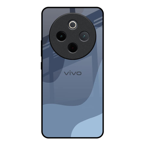 Navy Blue Ombre Vivo T4 5G Glass Back Cover Online