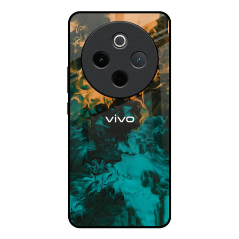 Watercolor Wave Vivo T4 5G Glass Back Cover Online