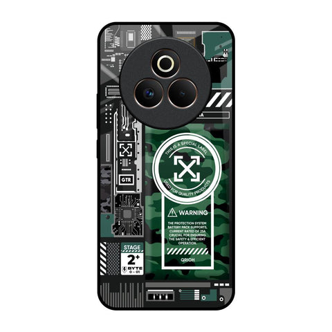 Green Camo Circuit Realme P3 Pro 5G Glass Back Cover Online