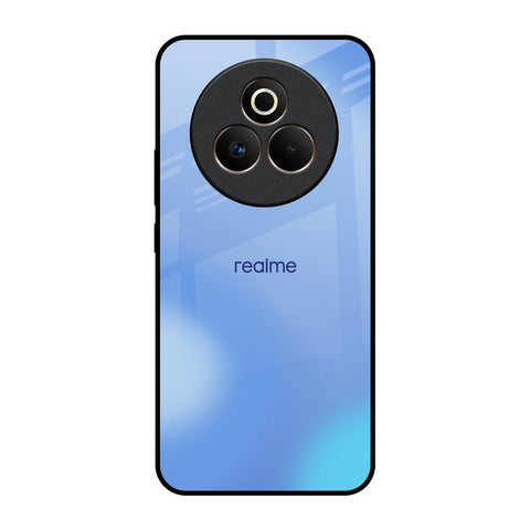 Vibrant Blue Texture Realme P3 Pro 5G Glass Back Cover Online