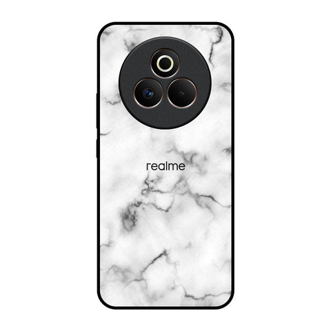 Satin White Marble Realme P3 Pro 5G Glass Back Cover Online