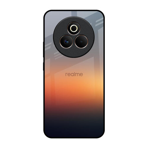 Aesthetic Orange Realme P3 Pro 5G Glass Back Cover Online