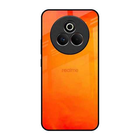 Tangy Orange Realme P3 Pro 5G Glass Back Cover Online