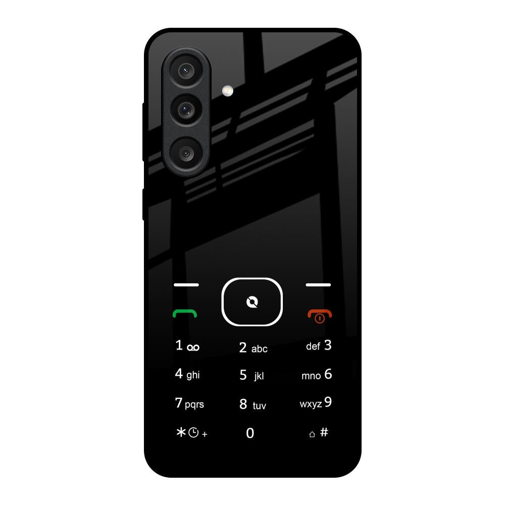 Classic Keypad Pattern Samsung Galaxy M56 5G Glass Back Cover Online