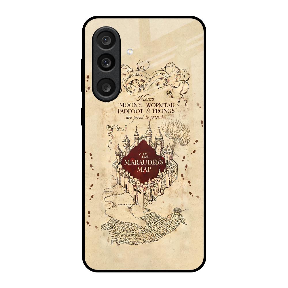 Magical Map Samsung Galaxy M56 5G Glass Back Cover Online