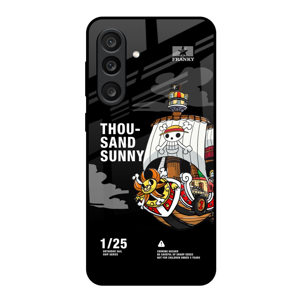 Thousand Sunny Samsung Galaxy M56 5G Glass Back Cover Online