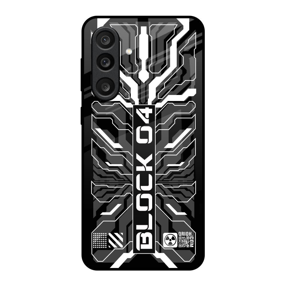 Monochrome Magic Samsung Galaxy M56 5G Glass Back Cover Online