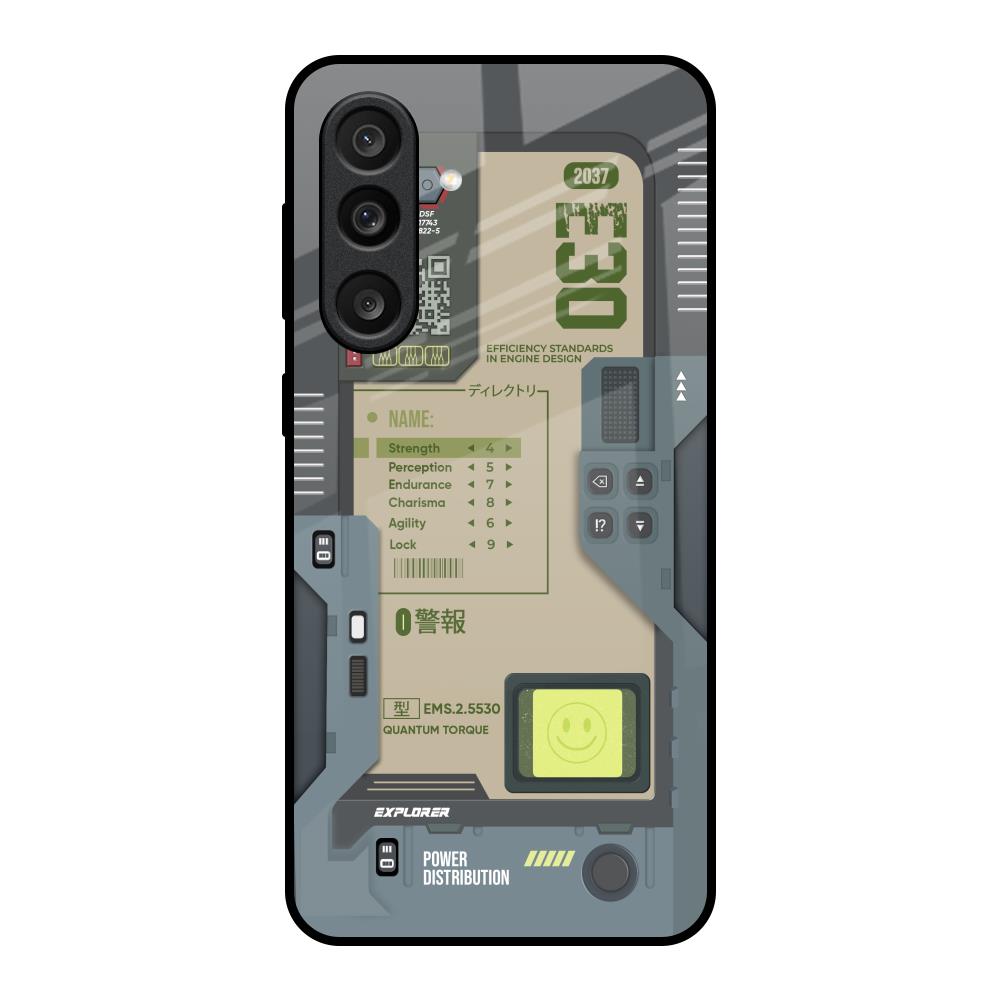 Art Station Samsung Galaxy M56 5G Glass Back Cover Online